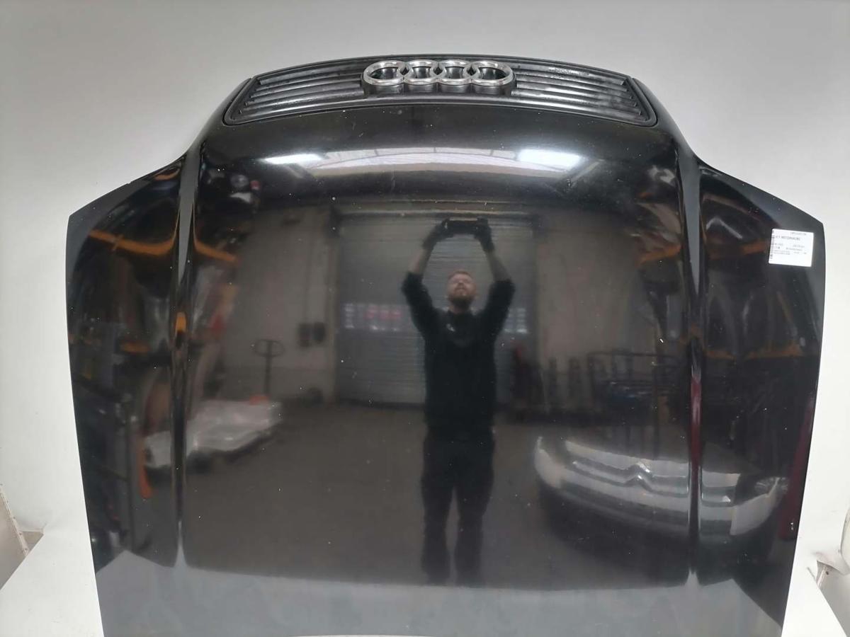 Audi A6 4B original Motorhaube LY9B Brillantschwarz Facelift Bj.2003